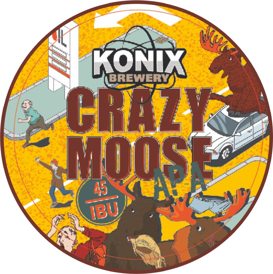 Сумасшедший Лось/Crazy Moose 